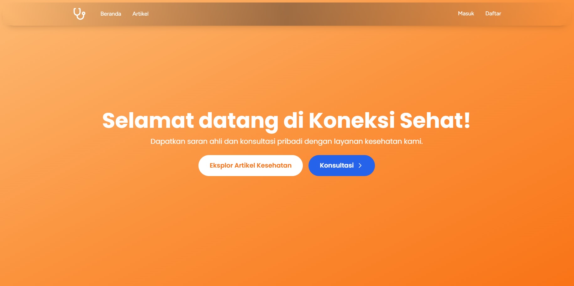 Health Consultation System (KoneksiSehat)